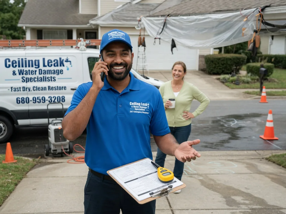 Ceiling Leak Cleanup Frisco City, AL FAQs